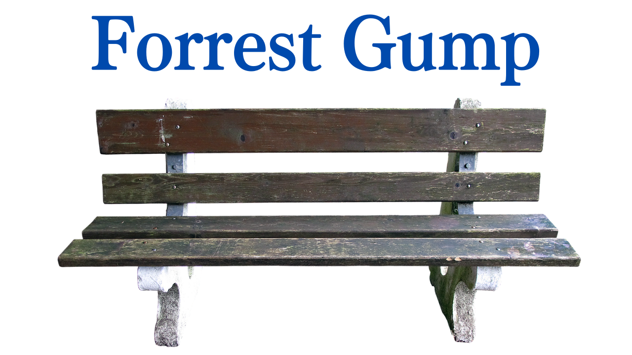 映画Forrest Gump(フォレスト・ガンプ)のセリフから英語が勉強できる動画、英単語リストページのイメージ画像